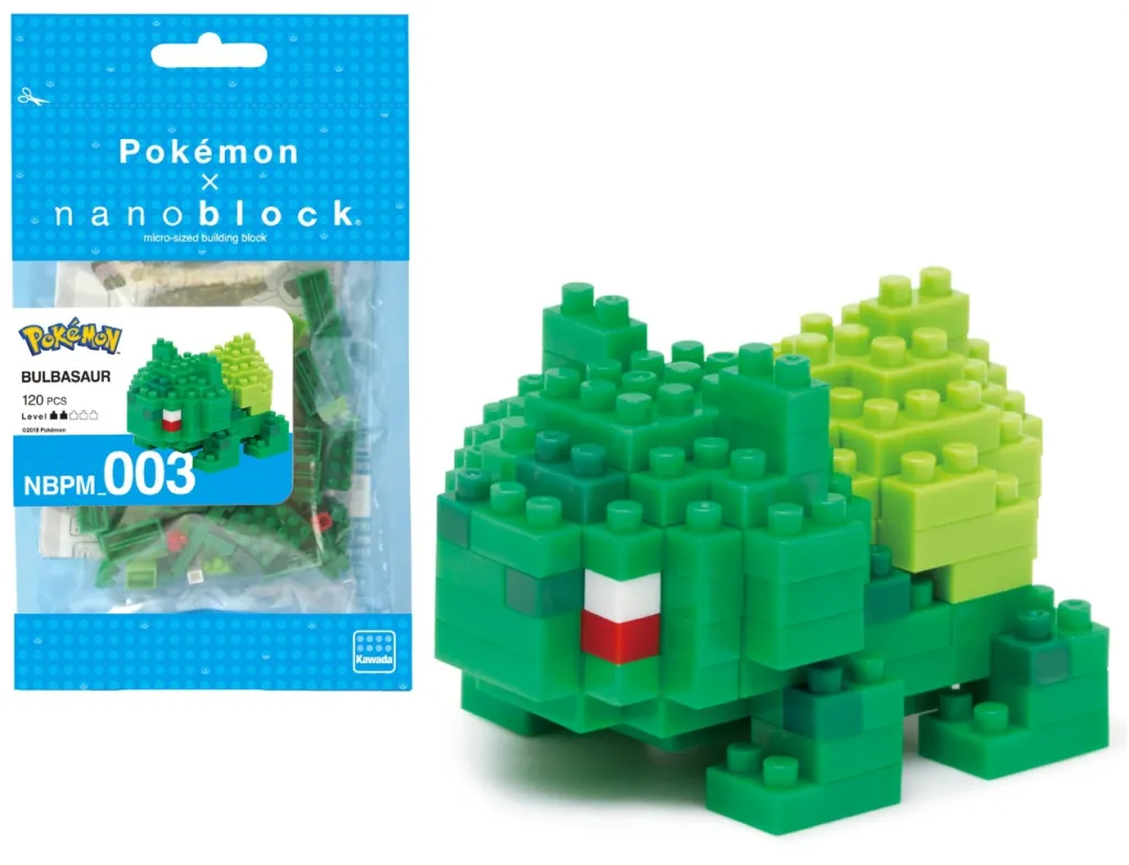 POKEMON - Bulbasaur - Figure Nanoblock 10cm